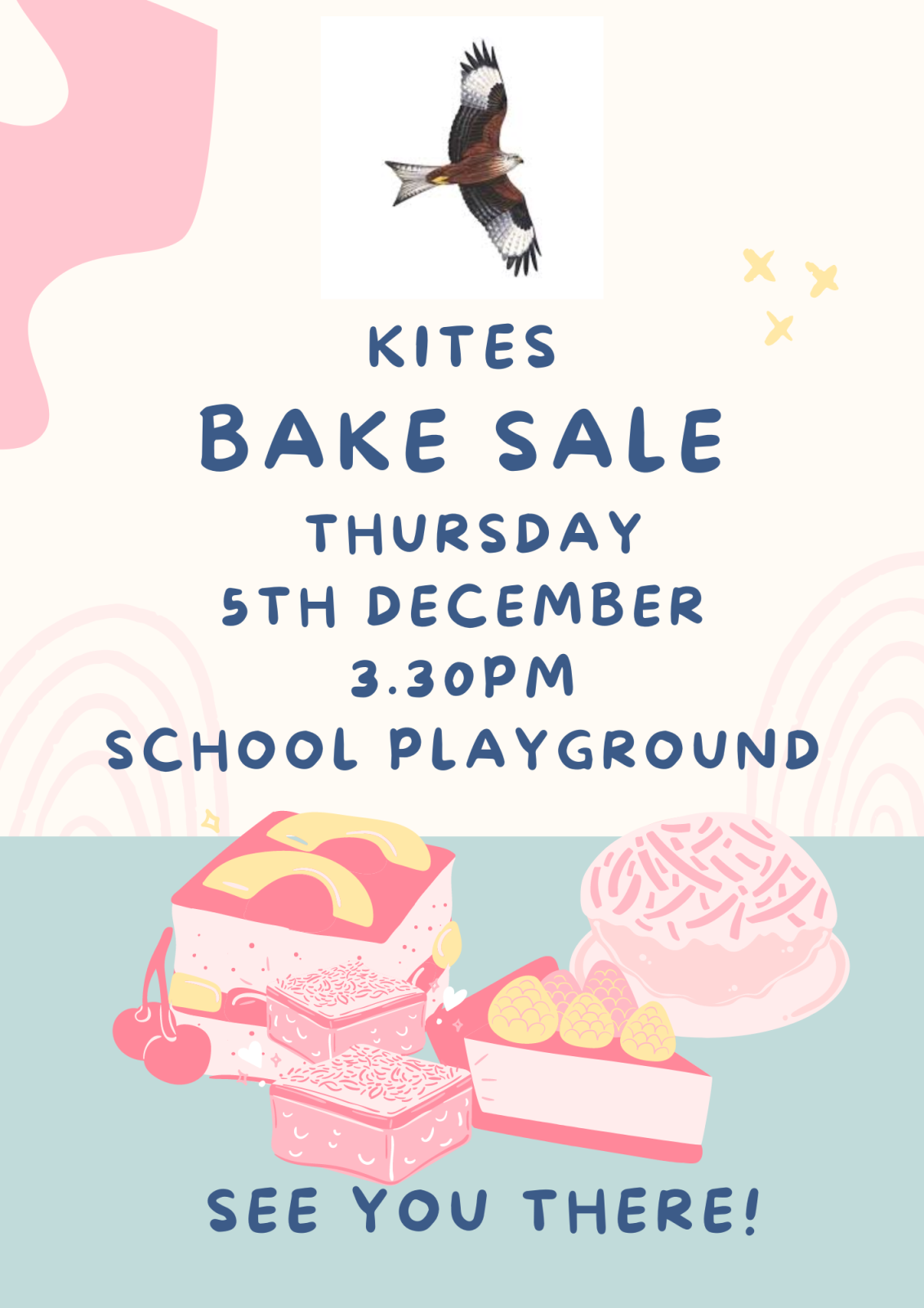 Bake sale poster